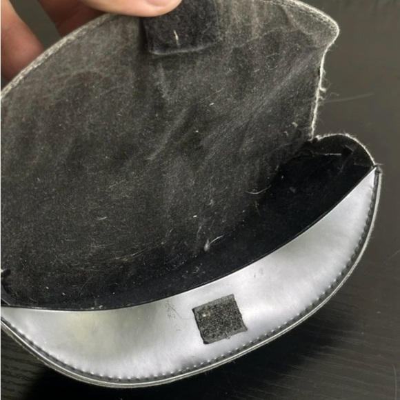 Versace Black Sunglasses with Embossed Case - Picture 8 of 10